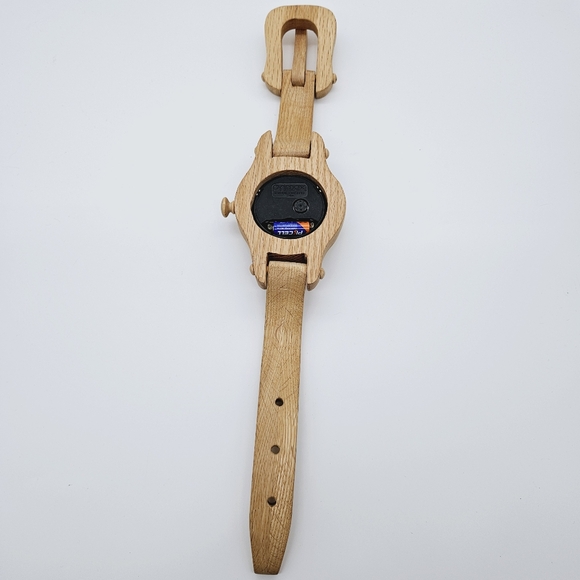 VINTAGE | handmade wooden watch wall clock - Picture 7 of 10